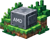 Pixel art processor chip, the AMD Ryzen your plan runs on