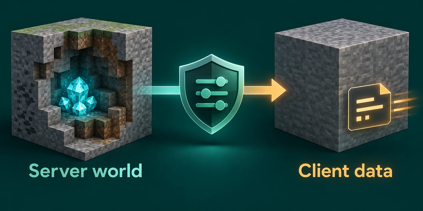 Paper anti-xray changes information sent to the Minecraft client