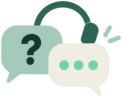 Minecraft sign with a question mark, for the questions people ask before they order